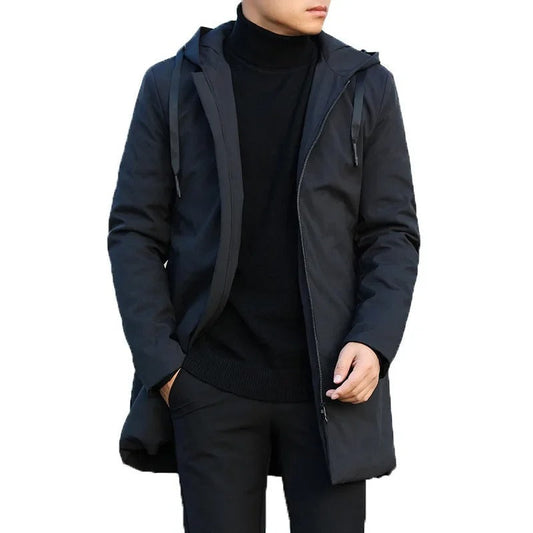 Herren Winterjacke Sportlicher Stil Winddicht Wasserdicht Modern Alltag Outdoor