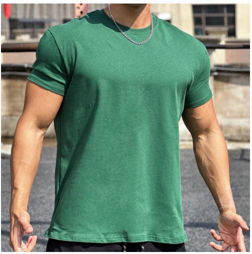 Walter – Slim Fit Sport T-Shirt mit Rundsaum
