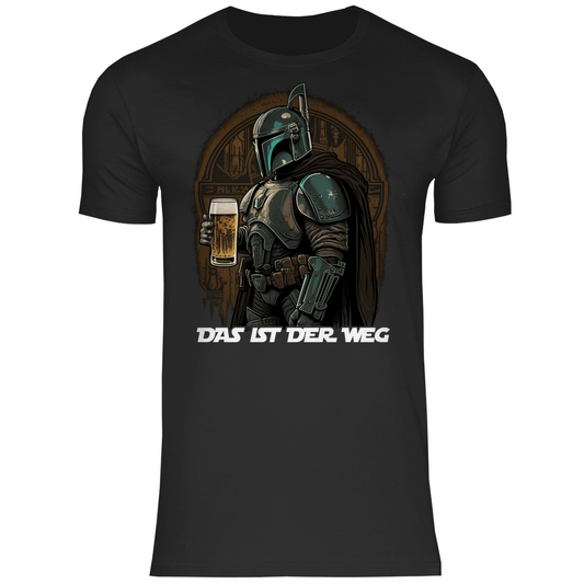 Gabriel – Mandalorian Bier Spaß Herren T-Shirt