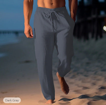 Conrad – Bequeme Strandhose mit elastischem Bund und geradem Schnitt