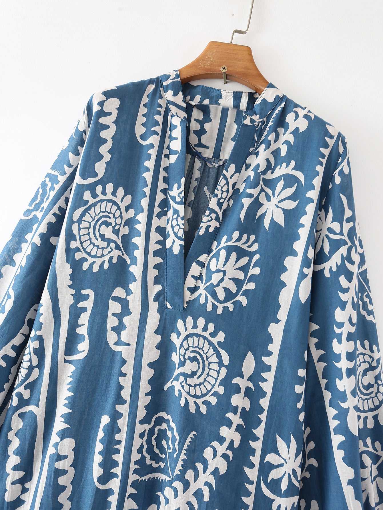 Diana – Modisches Temperament Kleid mit geschichteter Druckgestaltung