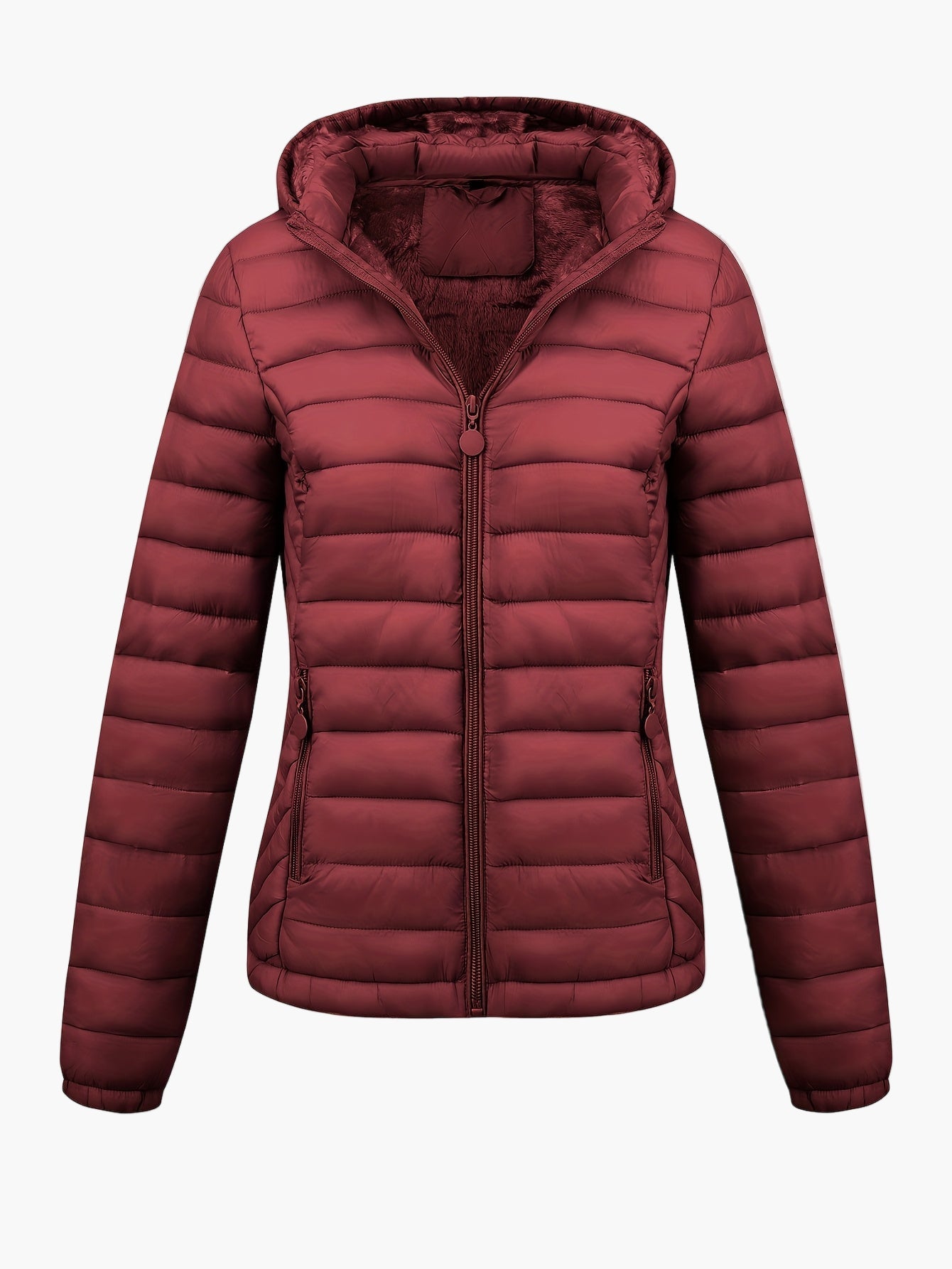 Damen Steppjacke mit Kapuze – Leichte Freizeitjacke für Herbst und Winter