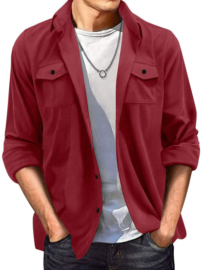 Gilbert – Herren-Lederjacke im europäischen und amerikanischen Stil