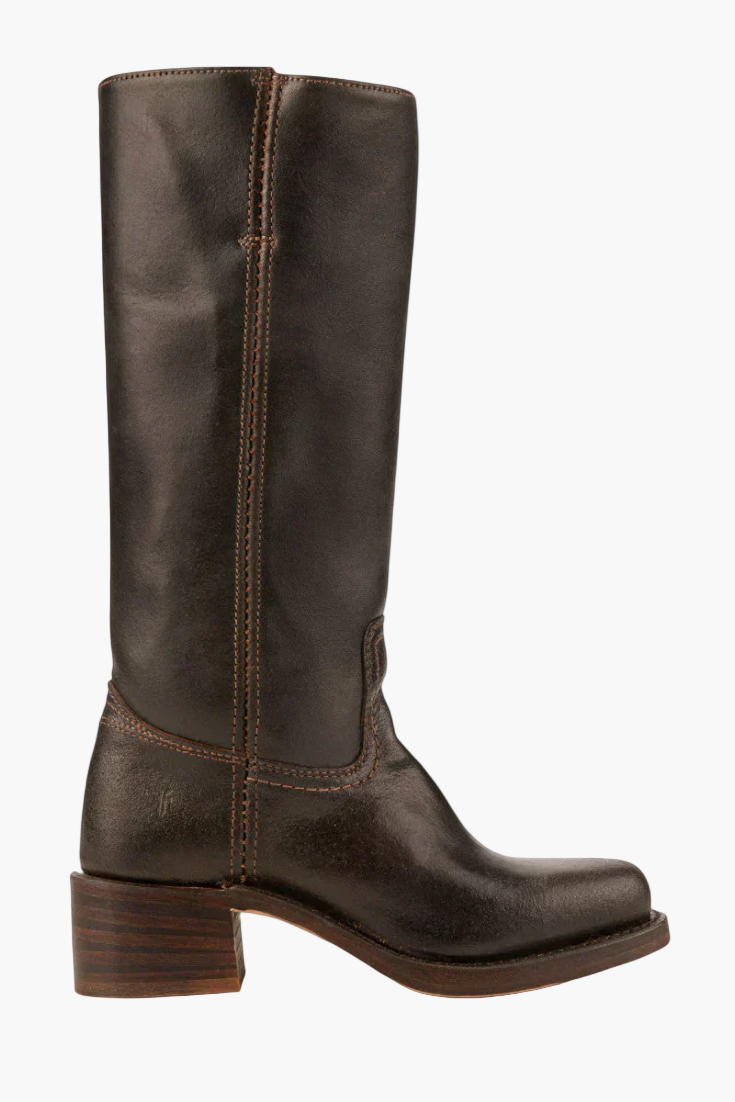 Damen Klassische Stiefel mit Blockabsatz – Modischer Alltags-Look