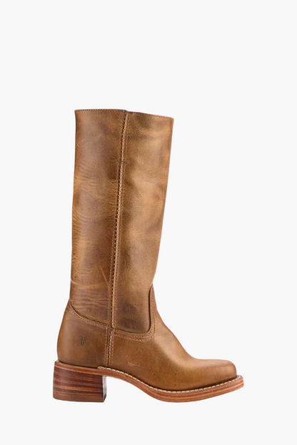 Damen Klassische Stiefel mit Blockabsatz – Modischer Alltags-Look