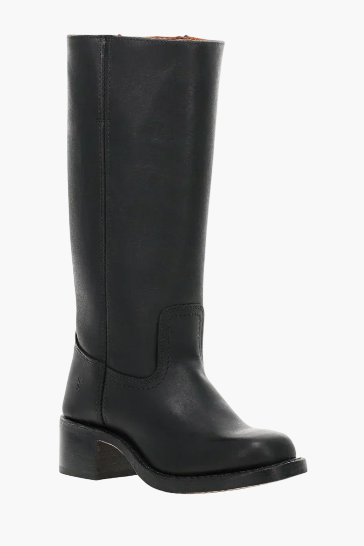 Damen Klassische Stiefel mit Blockabsatz – Modischer Alltags-Look