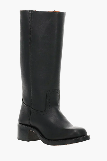 Damen Klassische Stiefel mit Blockabsatz – Modischer Alltags-Look