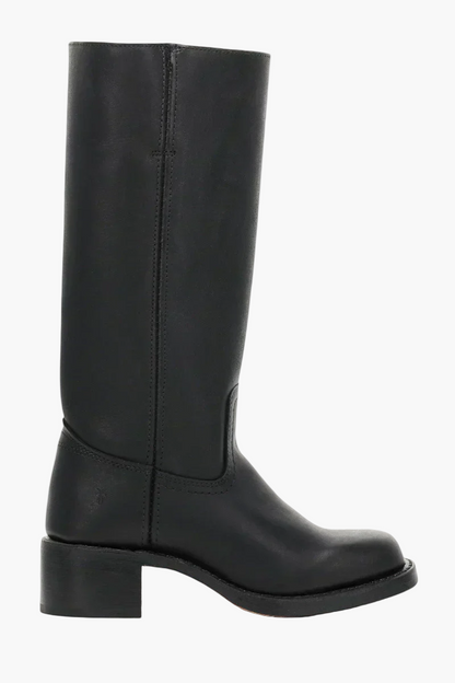 Damen Klassische Stiefel mit Blockabsatz – Modischer Alltags-Look