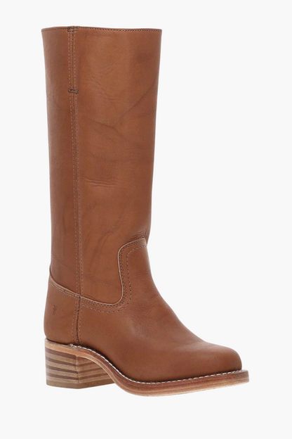 Damen Klassische Stiefel mit Blockabsatz – Modischer Alltags-Look
