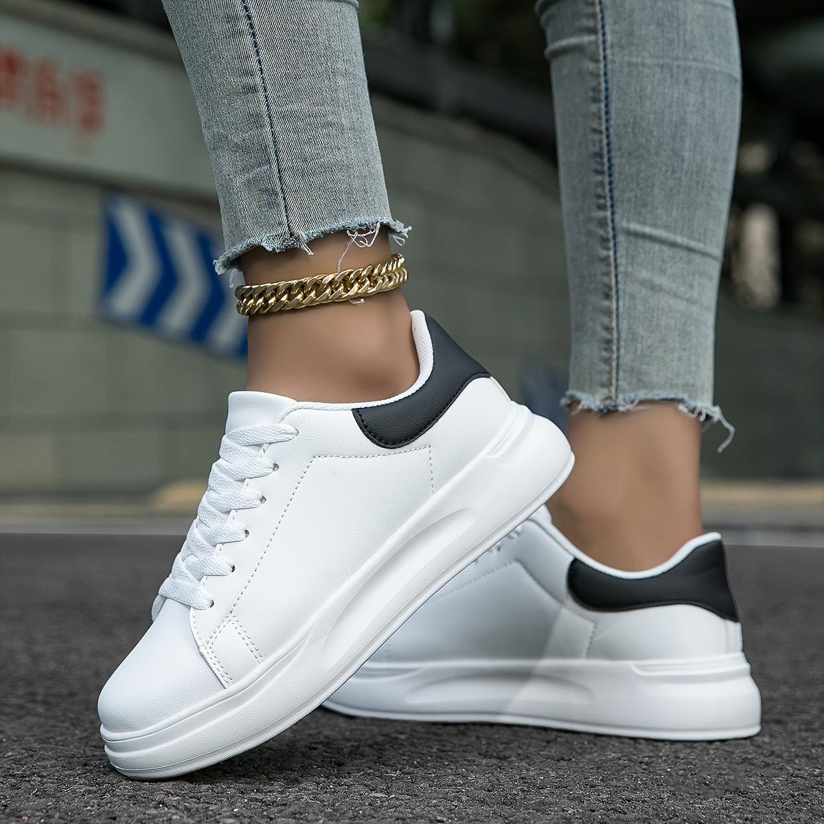 Damen Sneaker für Alltag und Freizeit – Bequeme orthopädische Straßenschuhe