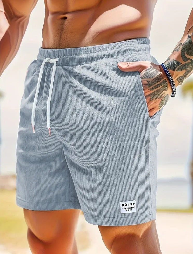 Guy – Sommer Kord Sportshorts mit Kordelzug für Herren