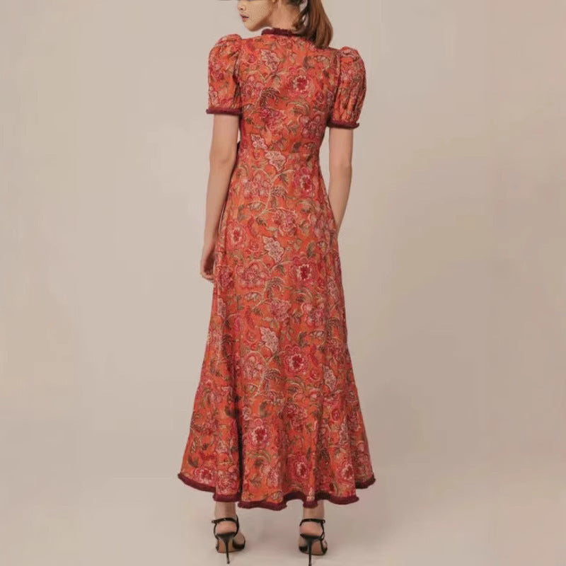 Wendy – Bohemian Kleid mit taillierter Passform