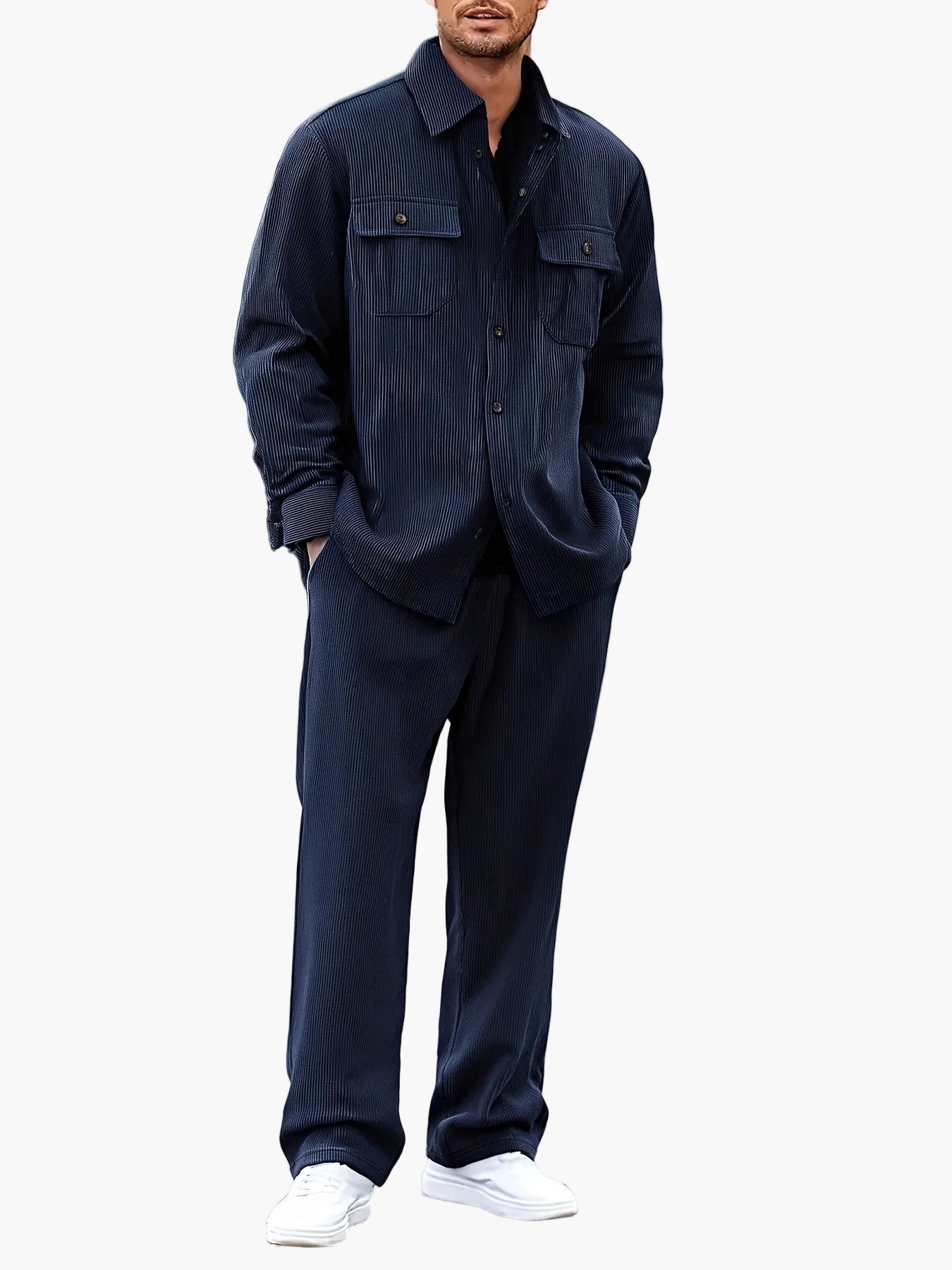 Herren Freizeitanzug Set – Modernes, Lässiges Outfit für Alltag & Freizeit