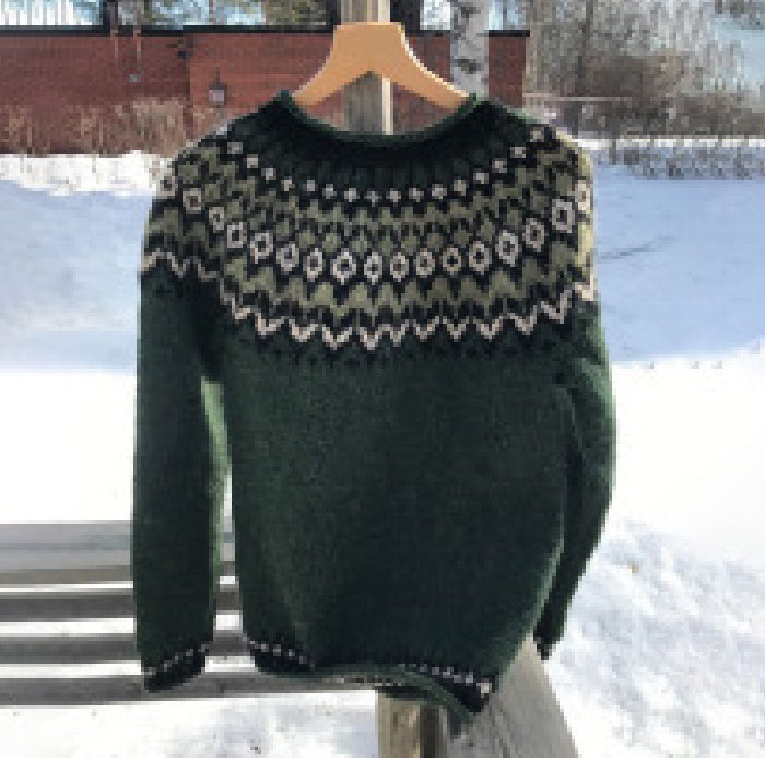 Melissa – Multicolor Rundhals Pullover mit lockerer Passform