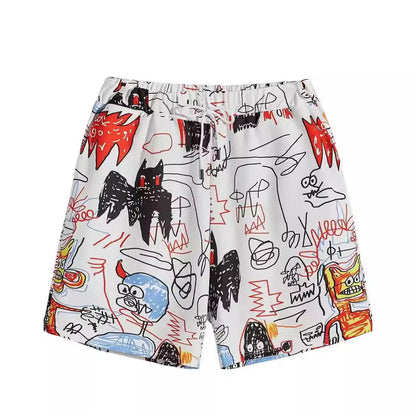 Douglas – Graffiti 3D Lässige Lockere Herren Strandhose