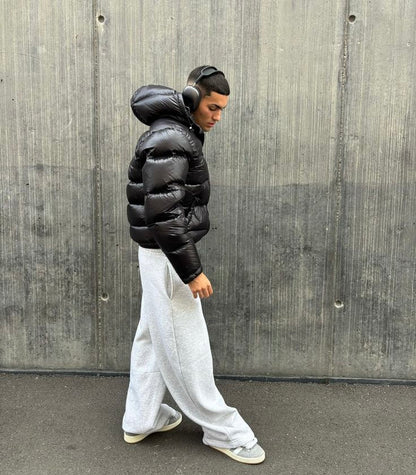 Herren Daunen Steppjacke – Urban Puffer für Winter & Freizeit