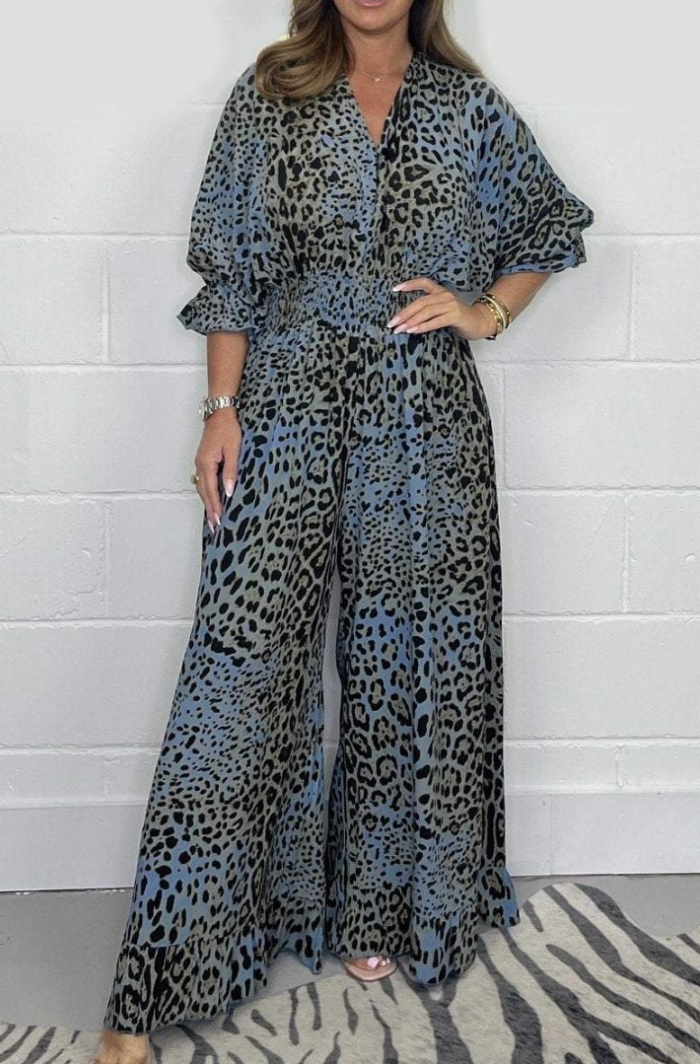 Karen – Eleganter Damen-Jumpsuit mit Leopardenmuster