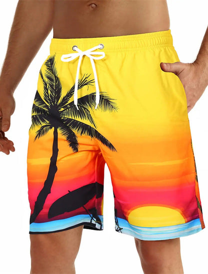 Neville – Herren Strandhose Sommer Cool Schnell trocknend Locker Große Shorts