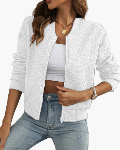 Damen Bomberjacke Steppdesign – Modischer Alltagsbegleiter im Urban Style