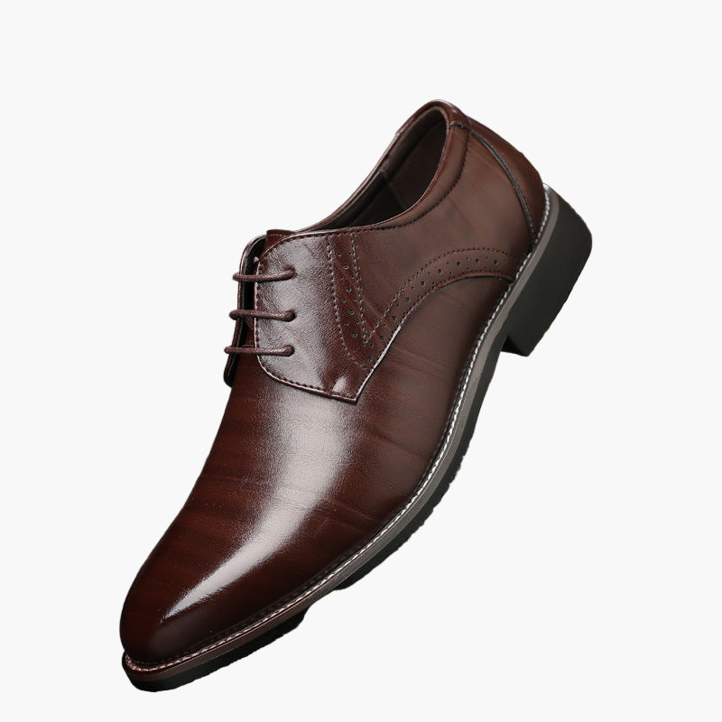 Herren Business Schnürschuhe – Elegante Klassische Halbschuhe für Büro und festliche Anlässe