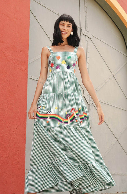 Kelly – Langes Strandkleid für Damen