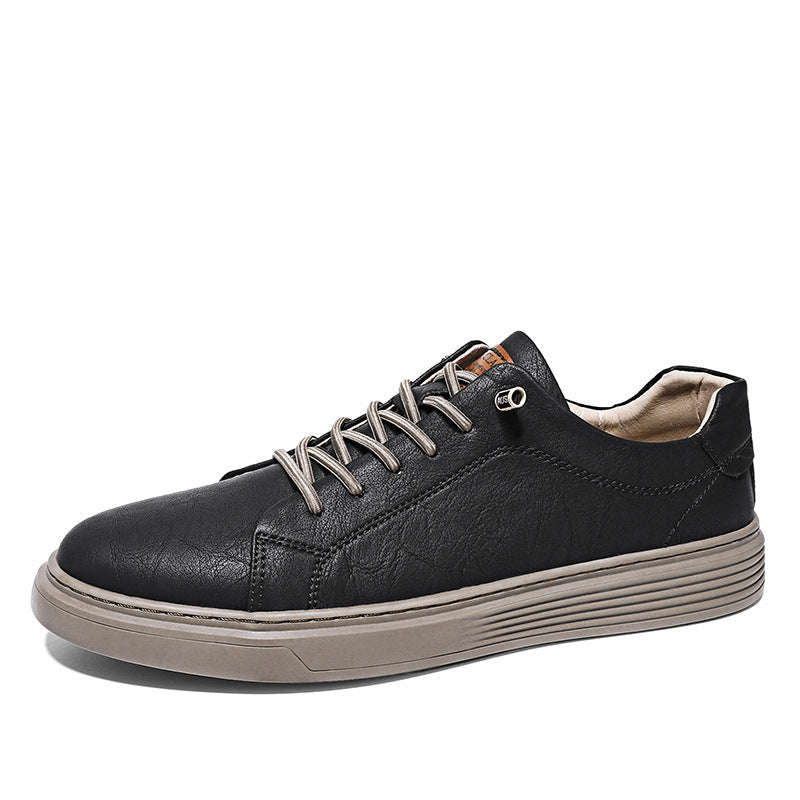 Clifford – Niedrig geschnittene Herrenschuhe aus zweilagigem veganem Leder