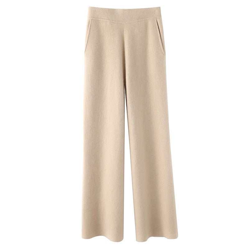 Ruth – Bequeme Weite Wollhosen für Damen