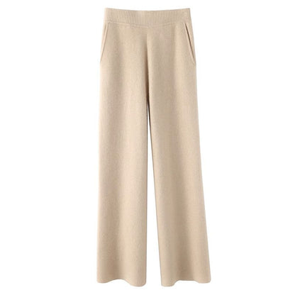 Ruth – Bequeme Weite Wollhosen für Damen