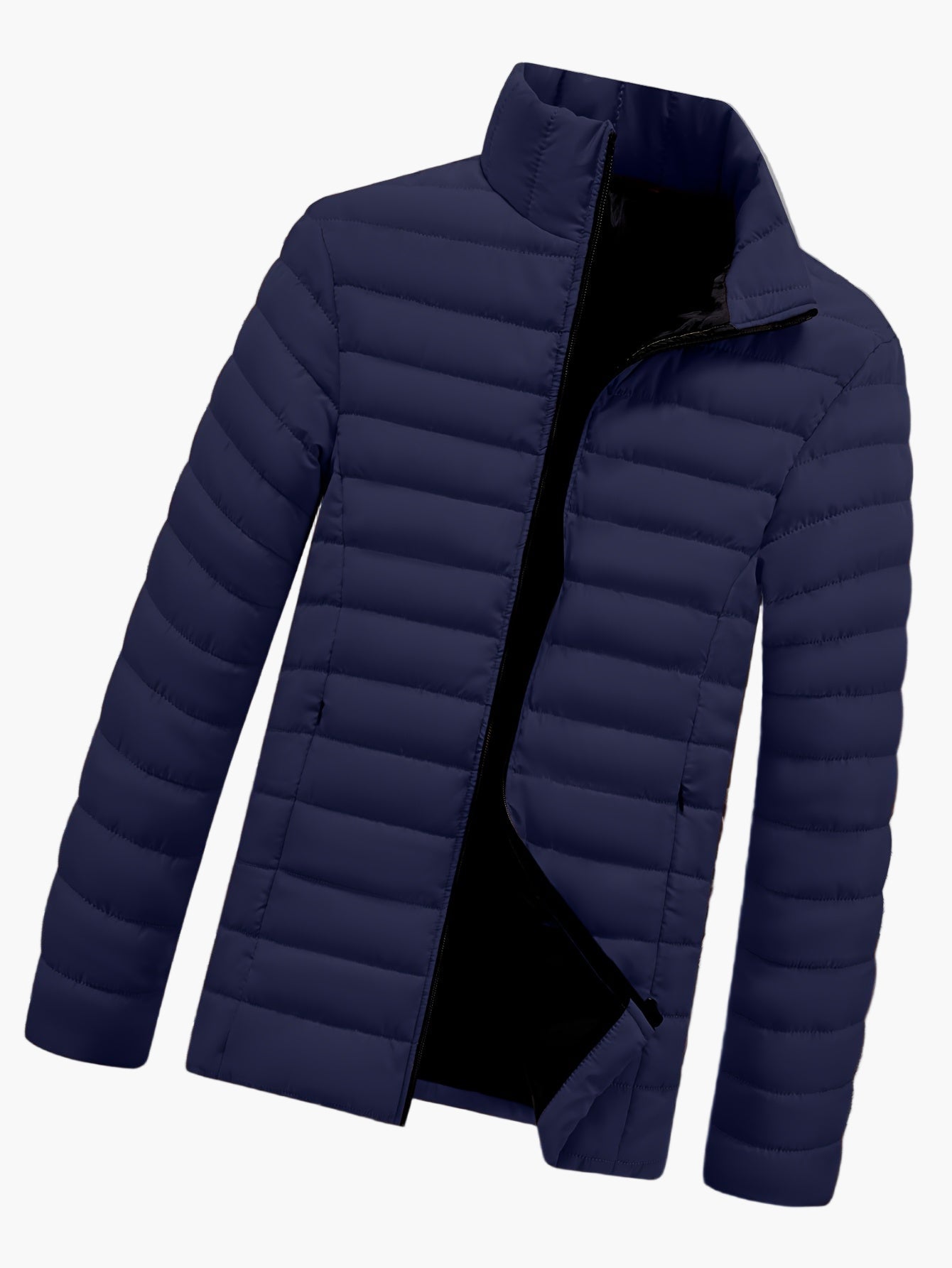 Herren Steppjacke Leicht Gepolstert für Alltag und Freizeit – Modernes Design
