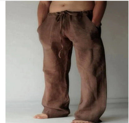 Herren Freizeithose Jogginghose Japanischer Stil Locker Gerade Bein