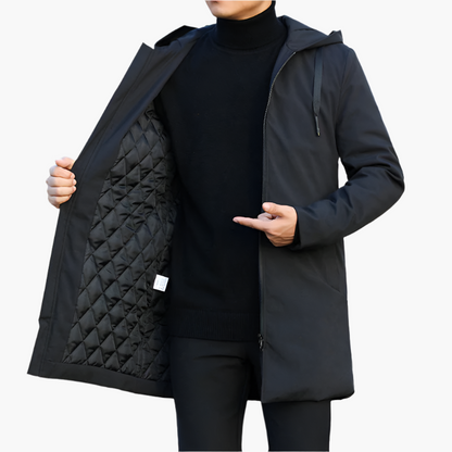 Herren Winterjacke Sportlicher Stil Winddicht Wasserdicht Modern Alltag Outdoor