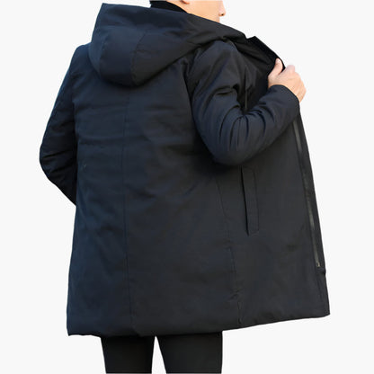 Herren Winterjacke Sportlicher Stil Winddicht Wasserdicht Modern Alltag Outdoor