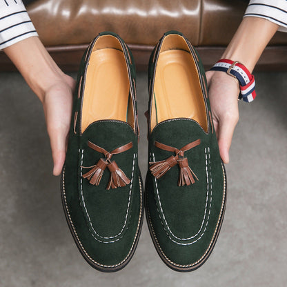 Russell – Freizeitmode Sneakers aus veganem Wildleder
