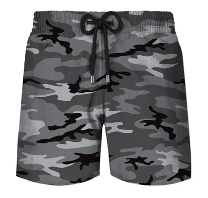 Douglas – Graffiti 3D Lässige Lockere Herren Strandhose