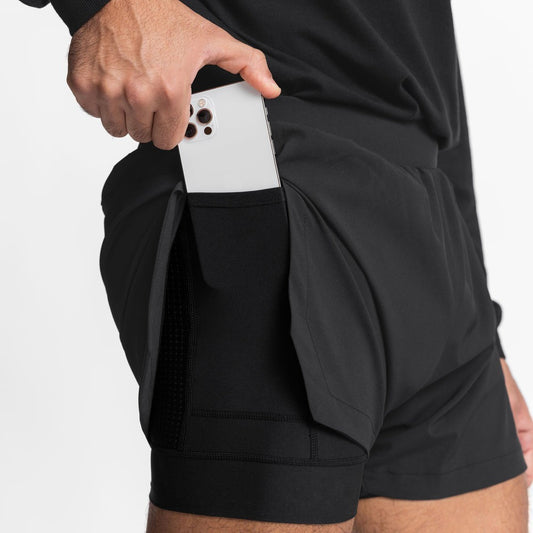Neville – Sportliche Herren-Gym-Shorts mit Stretch