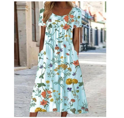 Shirley – Lässiges Kleid mit Floralem Print