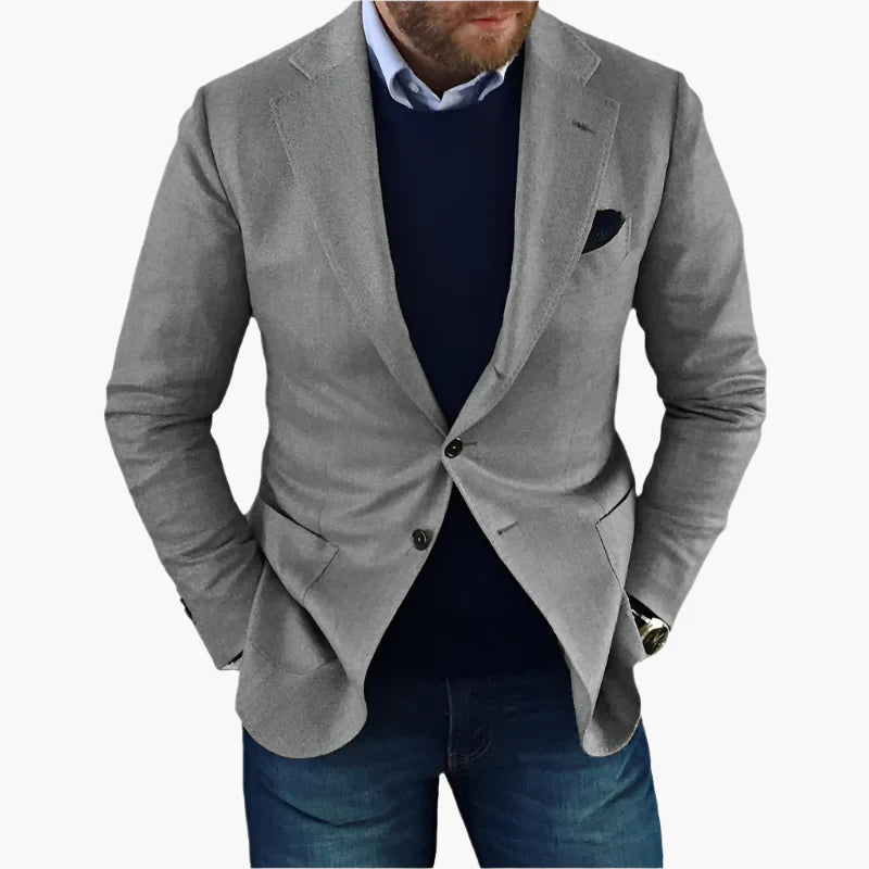 Herren Blazer Klassisch Elegant – Vielseitiges Sakko für Büro, Event & Freizeit
