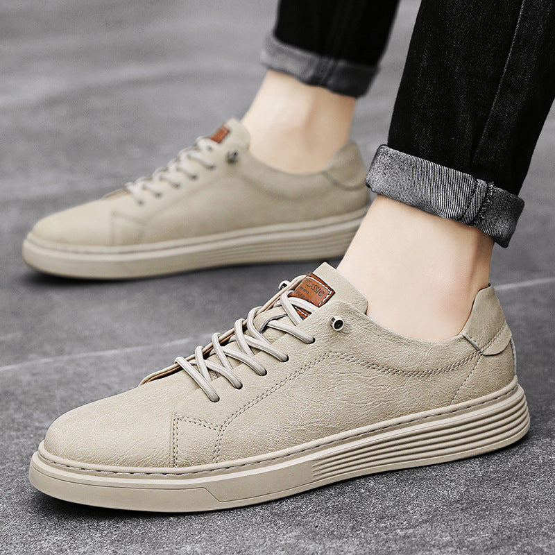Clifford – Niedrig geschnittene Herrenschuhe aus zweilagigem veganem Leder