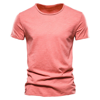 Keith – Schmal geschnittenes Herren-T-Shirt aus Baumwolle