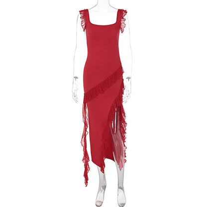 Rebecca – Modisches Sommerkleid mit Streifen und temperamentvollem Design