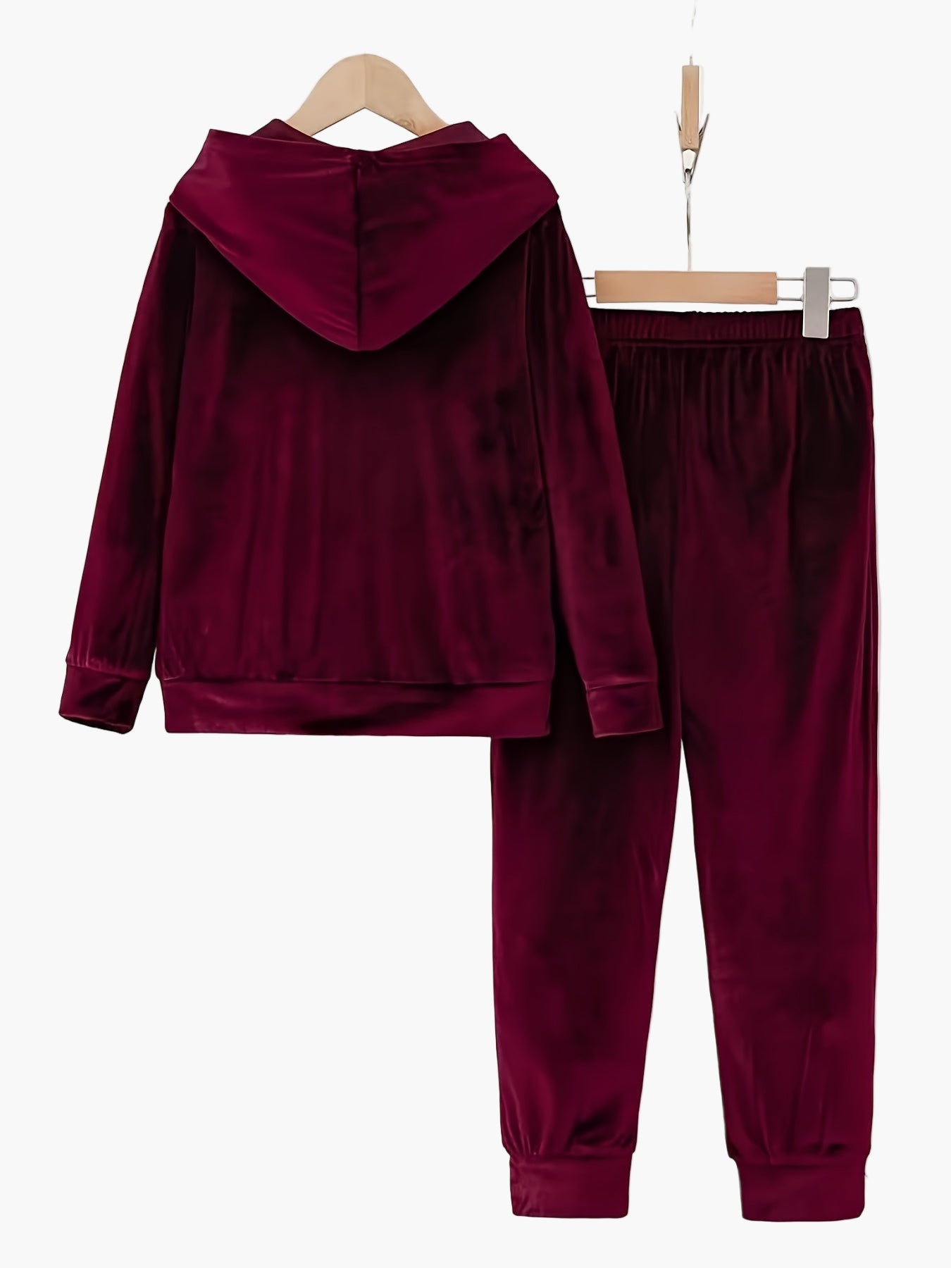 Damen Freizeit Hausanzug Set mit Kapuzenpullover und Jogginghose – Bequemer Lounge- und Trainingsanzug