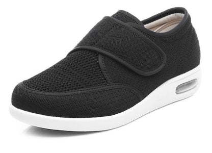 Herren Komfort-Sneaker mit Klettverschluss – Atmungsaktive Freizeitschuhe für Alltag und Spaziergänge