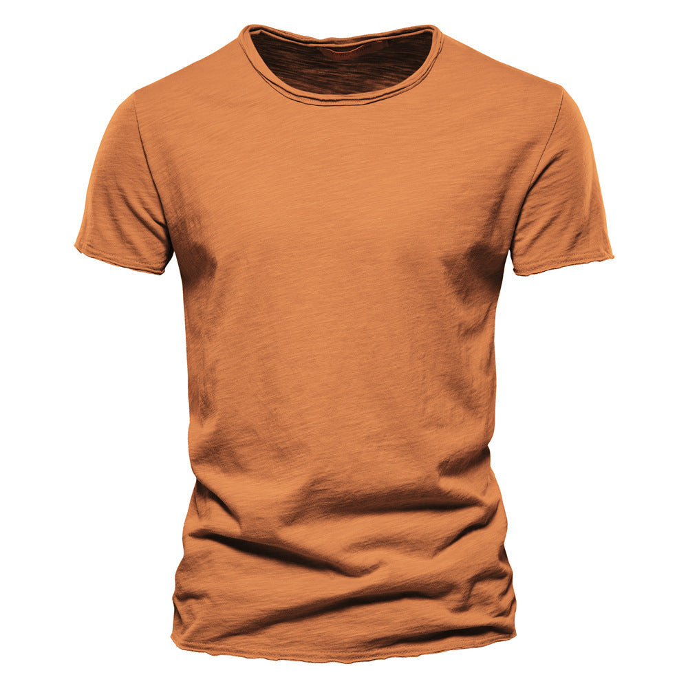 Keith – Schmal geschnittenes Herren-T-Shirt aus Baumwolle