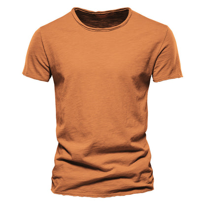 Keith – Schmal geschnittenes Herren-T-Shirt aus Baumwolle