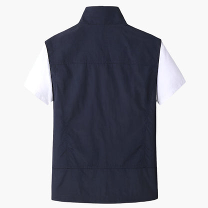Herren Outdoor Weste – Moderne ärmellose Freizeitweste für Alltag, Reisen & Outdoor