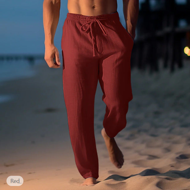 Conrad – Bequeme Strandhose mit elastischem Bund und geradem Schnitt