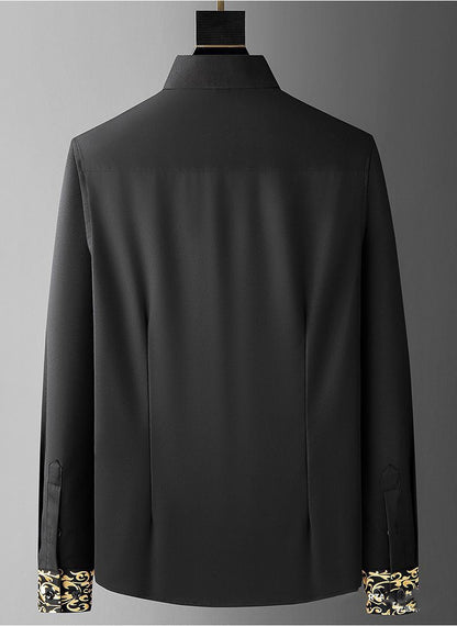 Tommy – Hochwertiges Oversized-Hemd mit gesticktem Kragen