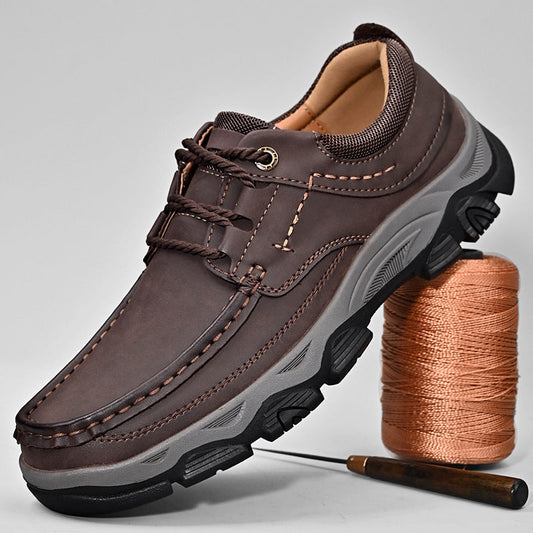Joshua – Herren Outdoor-Wanderschuhe aus Premium Veganleder