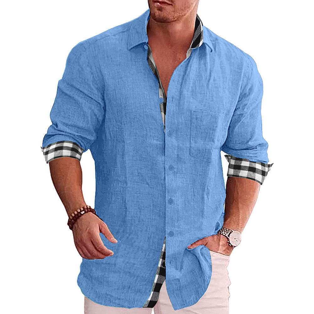 Clifford – Langes Herrenhemd in lässigem Stil