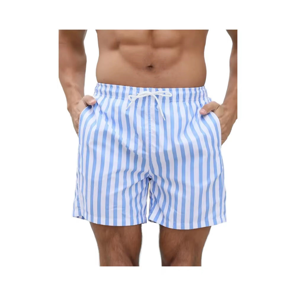 Howard – Lockere Herren Strandhose mit 3D-Print-Muster